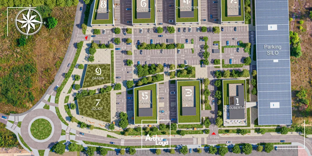 BUREAUX à VENDRE de 2219 m²