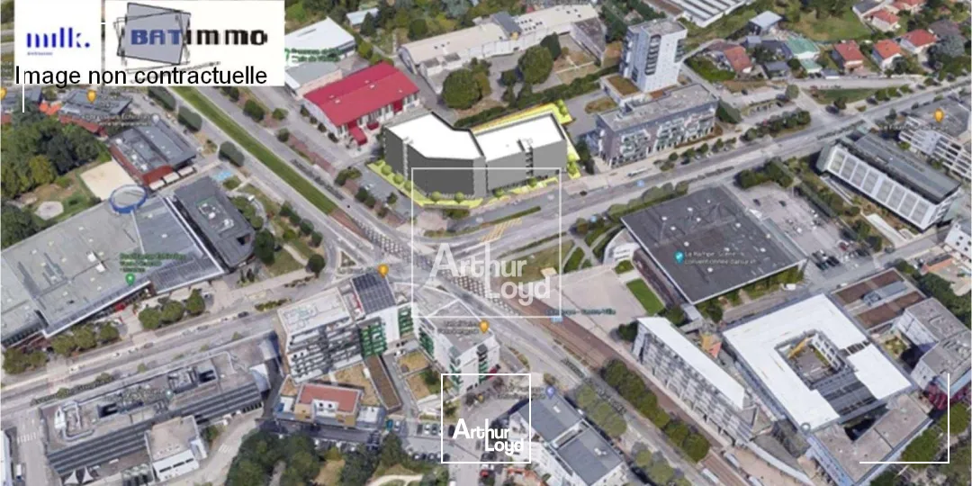 Locaux commerciaux - Location - ECHIROLLES - 38130 - 273.7-273.7 - 7588392