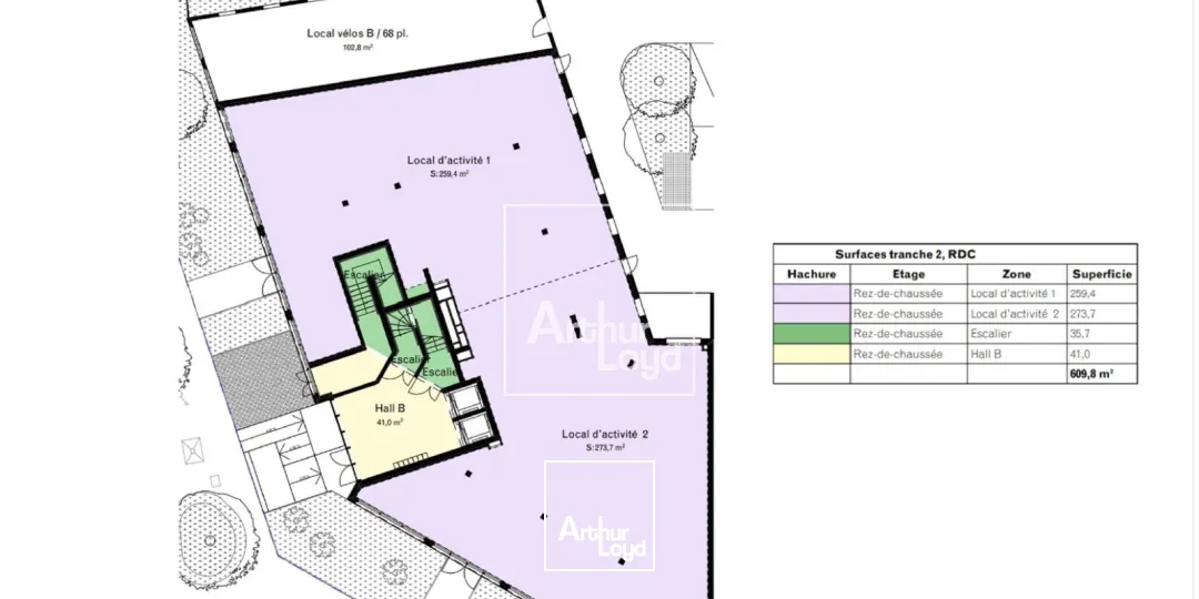 Locaux commerciaux - Location - ECHIROLLES - 38130 - 254.2-254.2 - 7588401