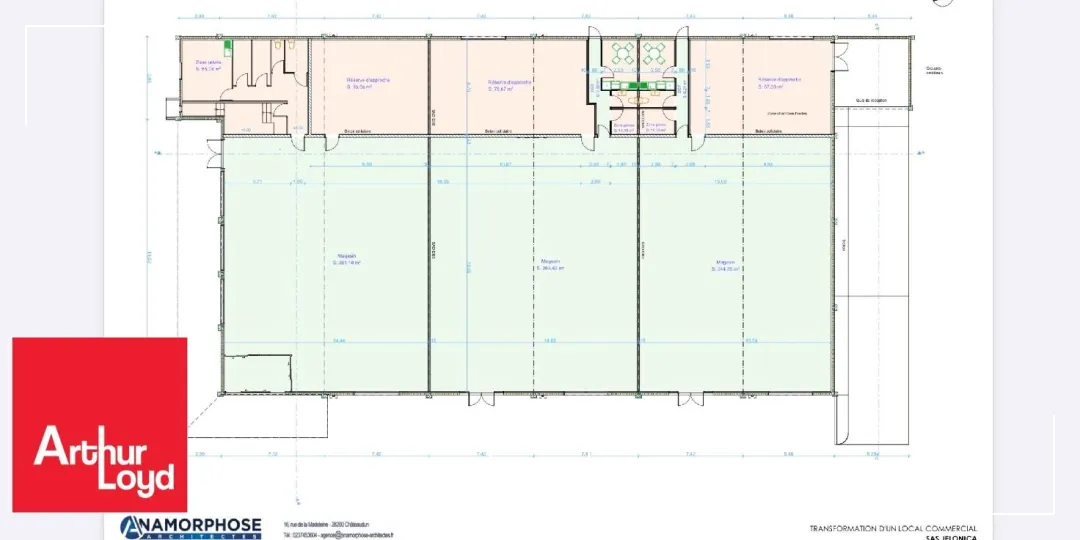 Locaux commerciaux - Location - CHATEAUDUN - 28200 - 1075-1075 - 7589333