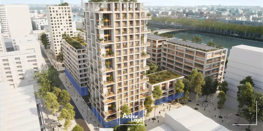 A louer - HOST CONFLUENCE - Locaux Commerciaux neufs - Lyon 2ème