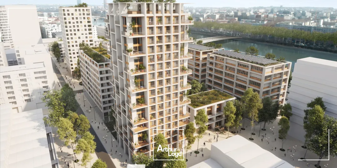 A louer - HOST CONFLUENCE - Locaux Commerciaux neufs - Lyon 2ème