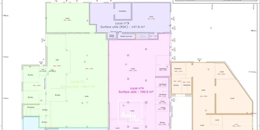 A louer - Bureaux avec entrepôt - Limonest