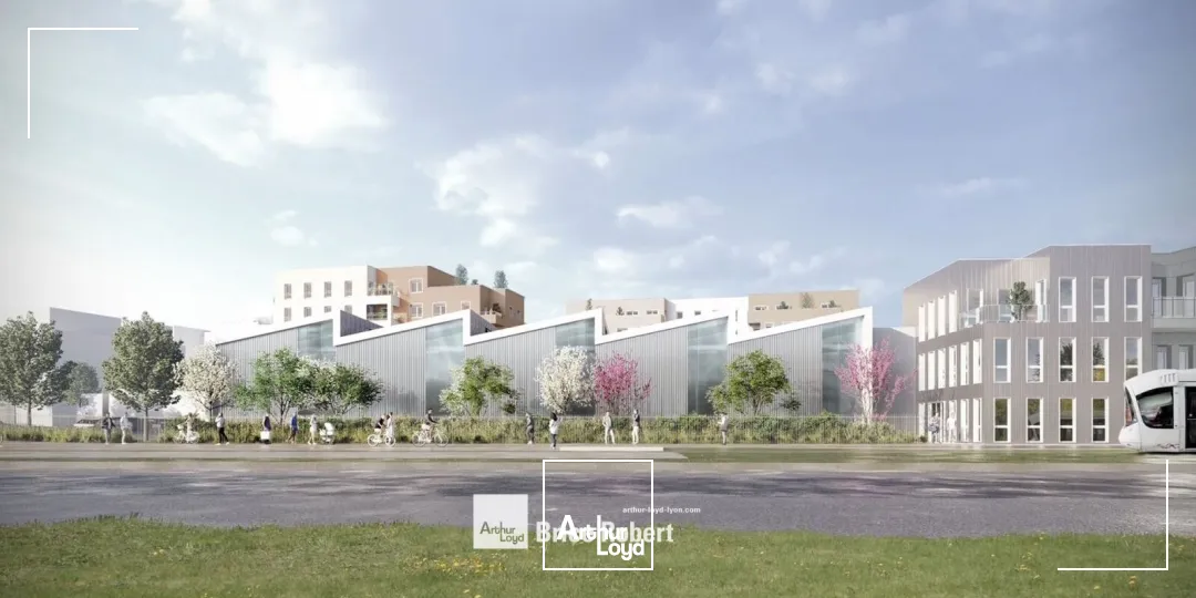 A vendre - bâtiment d'activités sur son terrain clos et indépendant - Vaulx en Velin