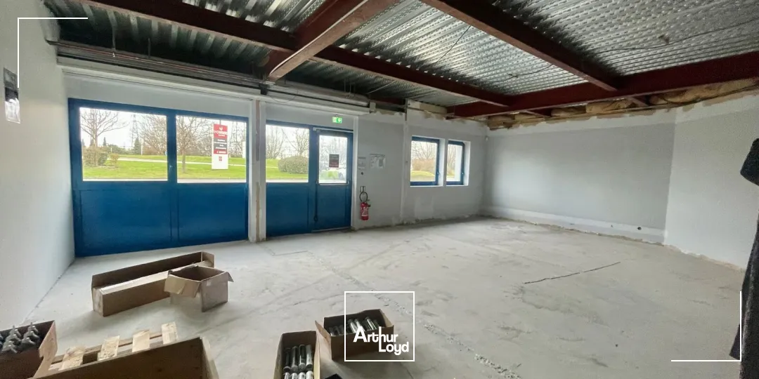 Locaux d'activité à louer à LA VAUPALIERE 76150