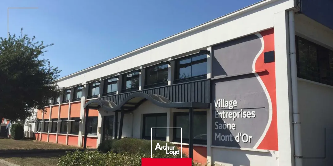 Différentes surfaces de bureaux à louer à GENAY (69730), au coeur du Val de Saône.