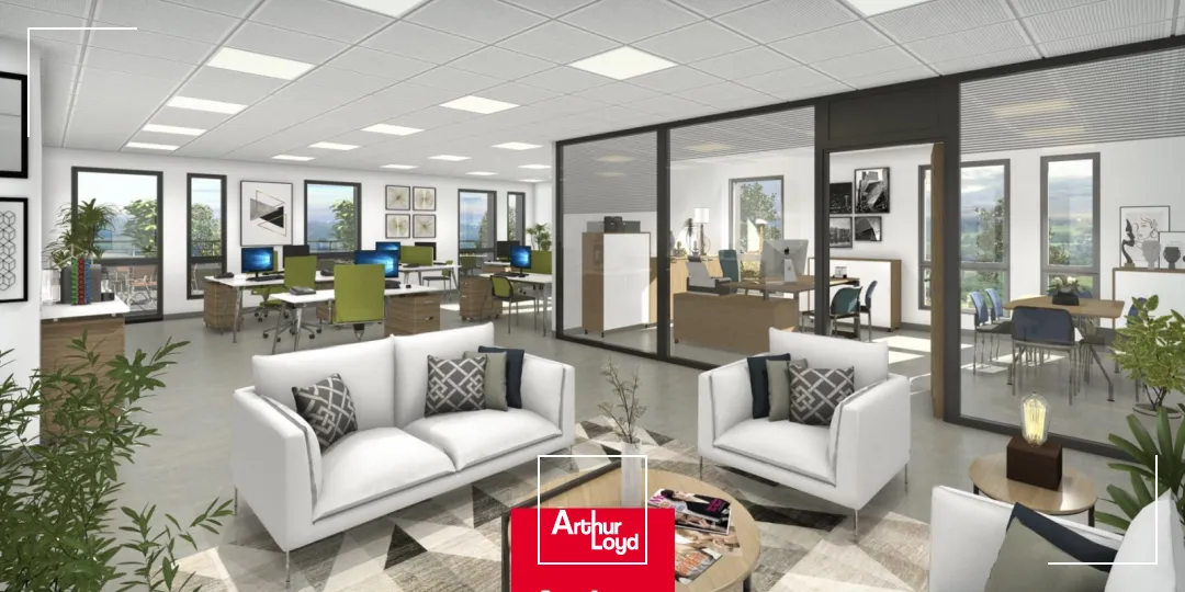 Différentes surfaces de bureaux à louer, à Gleizé, au coeur de la ZAC d'Epinay