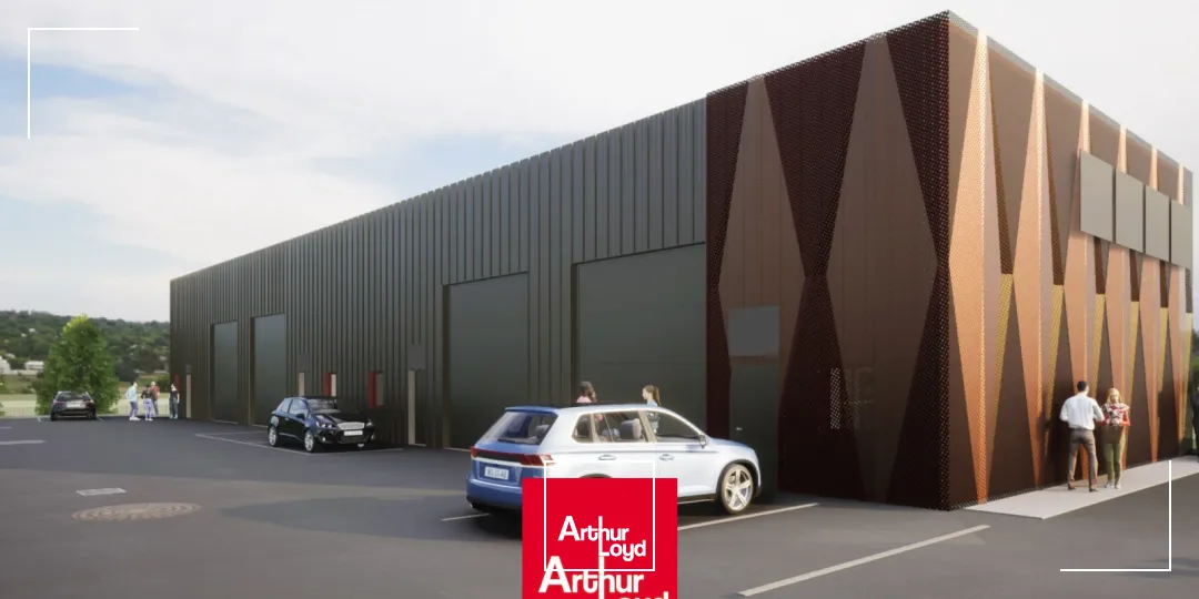 Locaux d'activité, atelier, entrepôt, stockage à vendre à Saint Didier sur Chalaronne, entre Belleville et Mâcon.