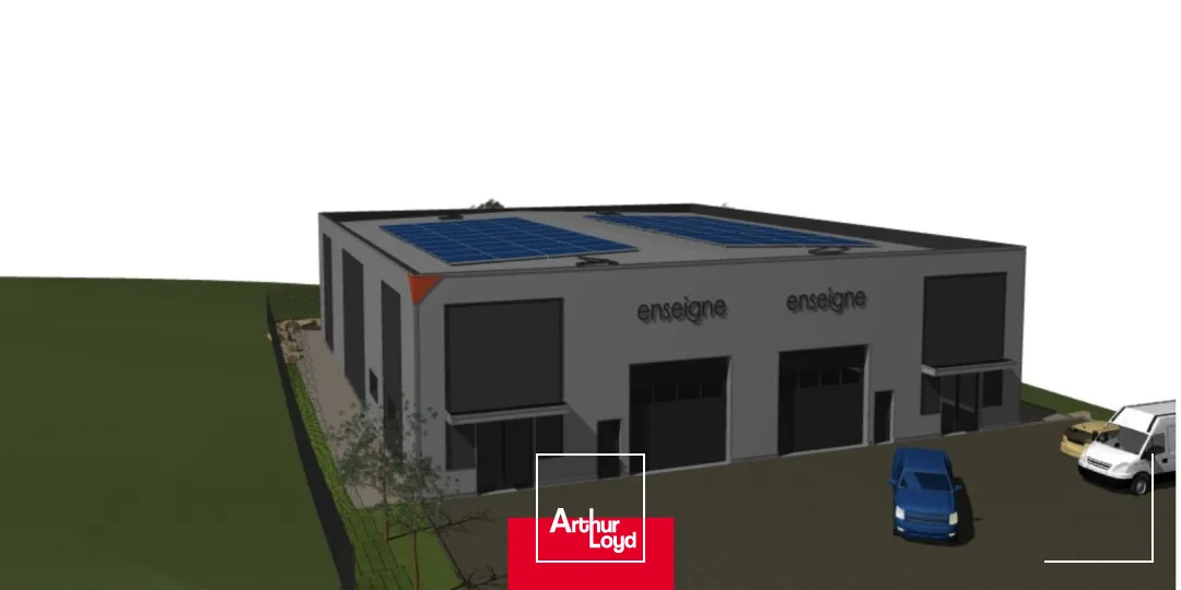 Locaux d'activité disponibles à la location à Montmerle-sur-Saône (01090) proche Belleville en Beaujolais.