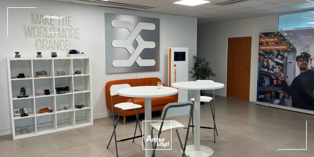 Plateau de bureaux de 776 m² à louer - proximité gare Cergy Préfecture.