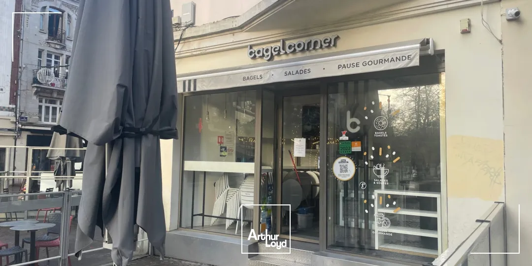 Local commercial à louer Lille centre - idéal restauration avec extraction, zone piétonne animée