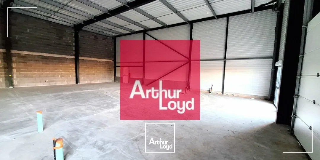 CLERMONT-FERRAND ZONE DES GRAVANCHES A LOUER LOCAL ACTIVITE 324 M² - PROGRAMME NEUF - 