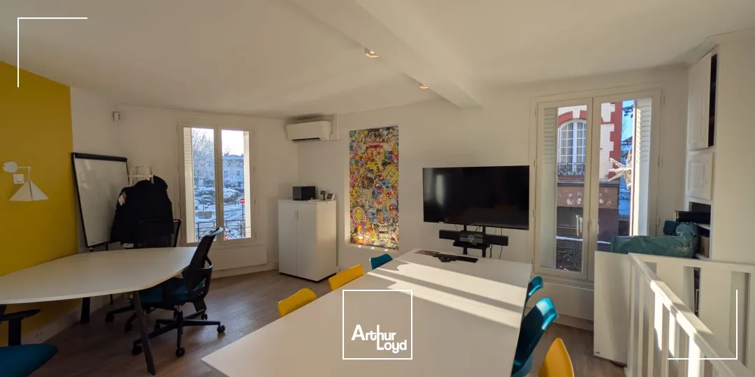 BUREAUX A LOUER MEUBLÉS - TRIPLEX - ENGHIEN-LES-BAINS (95)