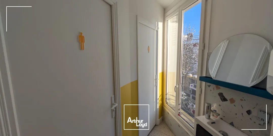 BUREAUX A LOUER MEUBLÉS - TRIPLEX - ENGHIEN-LES-BAINS (95)