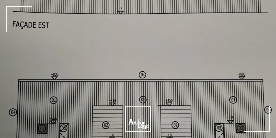 Local d'activité neuf de 400 m² divisible  ZAC Fourneault à Brive-la-Gaillarde - Accès rapide A20