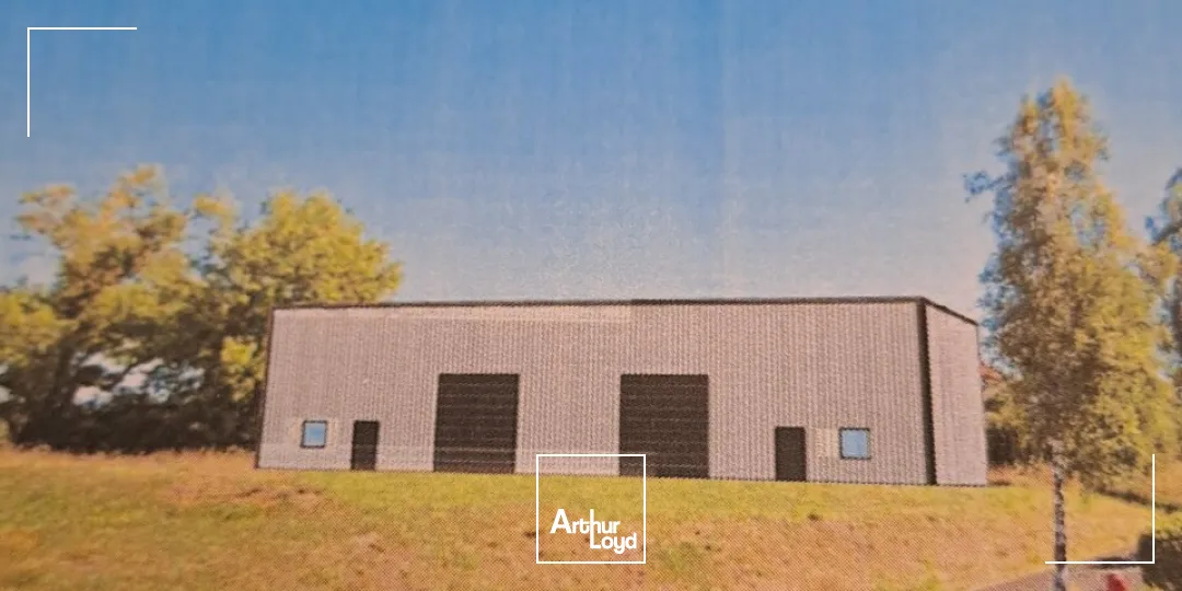 Local d'activité neuf de 400 m² divisible  ZAC Fourneault à Brive-la-Gaillarde - Accès rapide A20