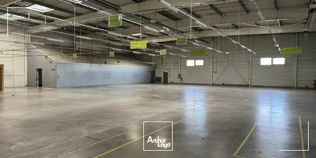 JOUE LES TOURS LOCAL D'ACTIVITES A LOUER 1670 M² FONCIER 5589 M²