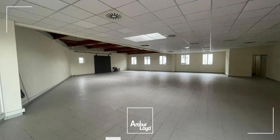 A louer - Bâtiments industriels avec bureaux climatisés - Décines Charpieu