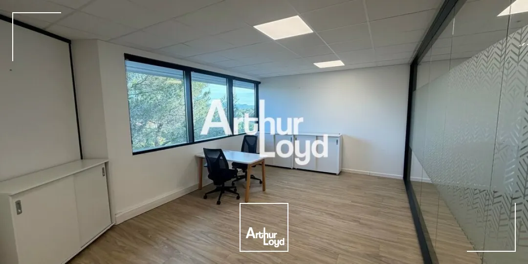 Ecoryzon - Bureaux rénovés 424.96 m² en R+1 à vendre - Sophia Antipolis