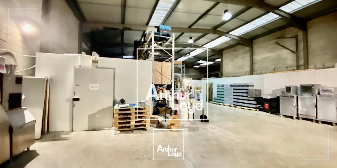 Locaux d'activité 1200 m2 à St Jean de Védas - 3 portes sectionnelles - Location