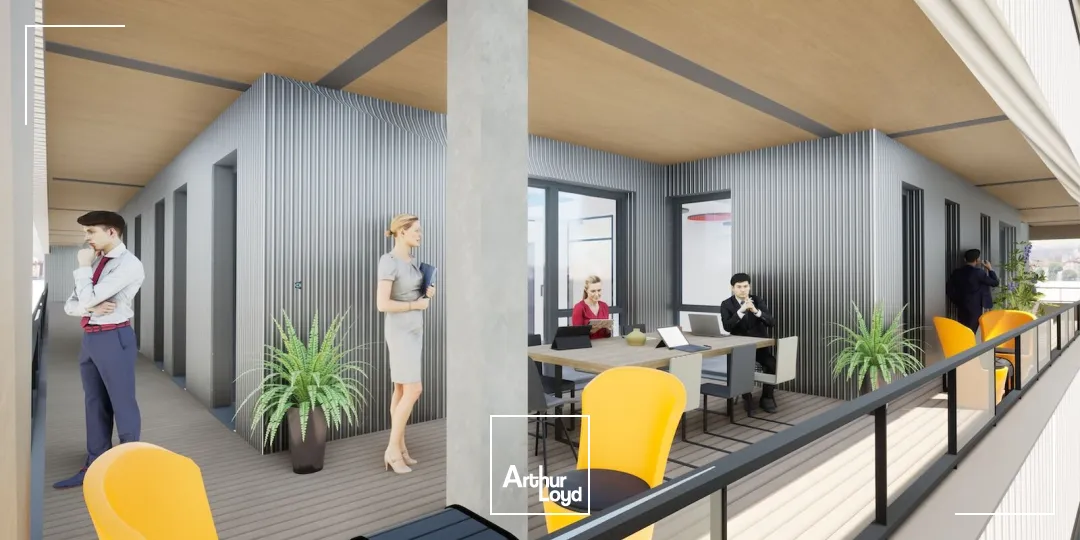 A Vendre ou à louer : plateaux de bureaux divisibles, quartier du Technopôle à Saint-Etienne