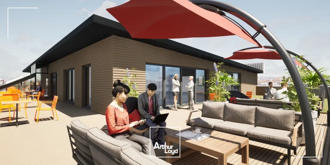 A Vendre ou à louer : plateaux de bureaux divisibles, quartier du Technopôle à Saint-Etienne