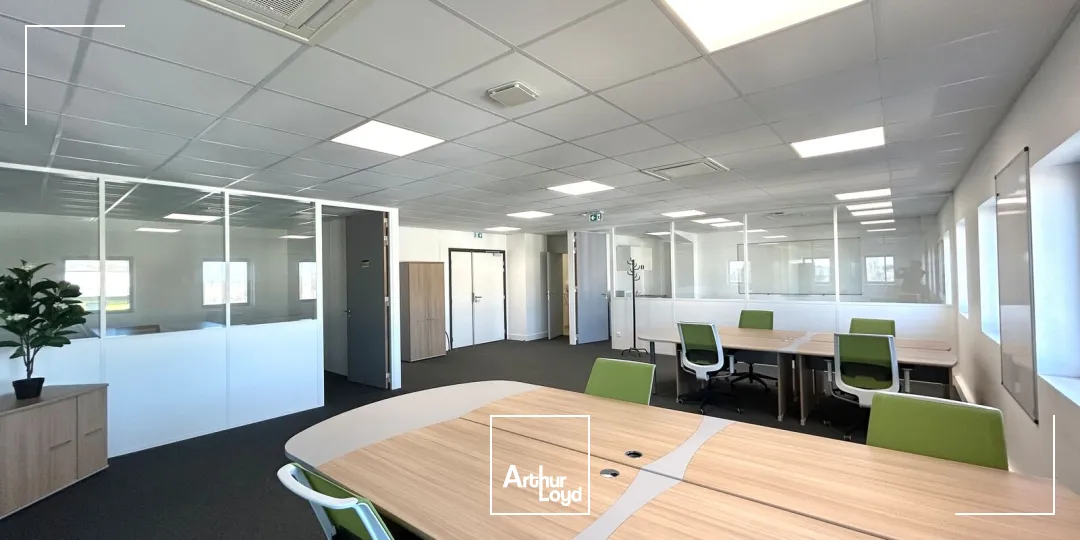 Location bureaux neufs 167 m² - Tresses Parc Fenelon, proche rocade