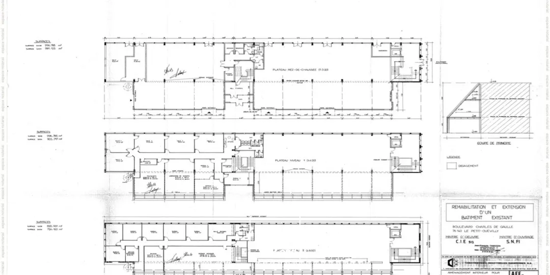 Bureaux à vendre à LE PETIT QUEVILLY 76140