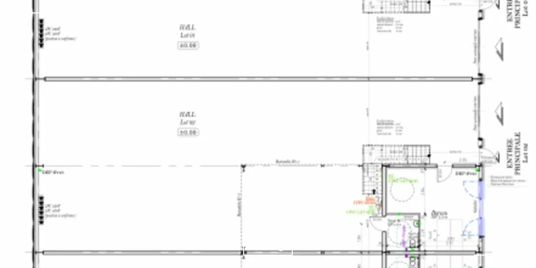 LOCAL D'ACTIVITE - ENTREPOT à LOUER de 784 m²