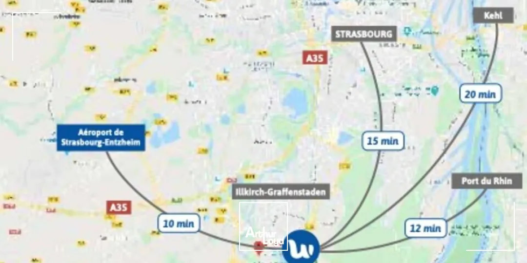 LOCAL D'ACTIVITE - ENTREPOT à LOUER de 189 m²