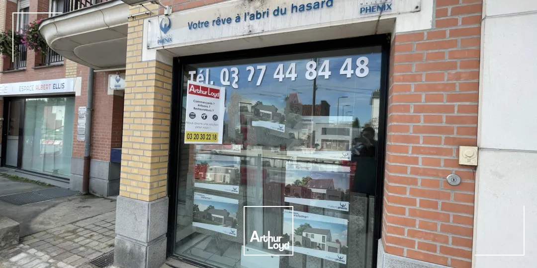 A VENDRE LOCAL COMMERCIAL VALENCIENNES DE 90M2