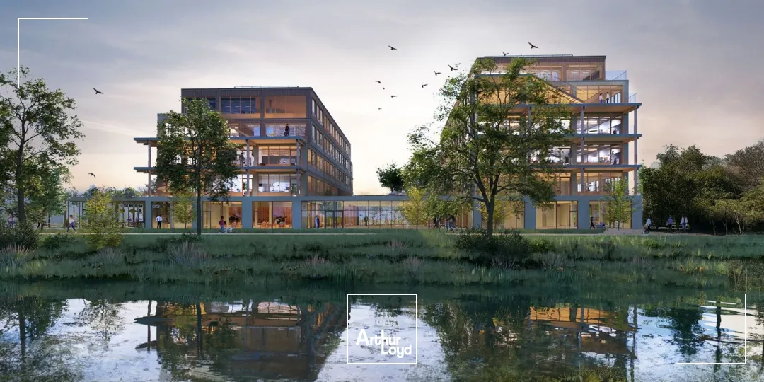 Projet Immeuble de Bureaux - Avec Parking Silo - Villeneuve d'Ascq - Accessibilité Remarquable
