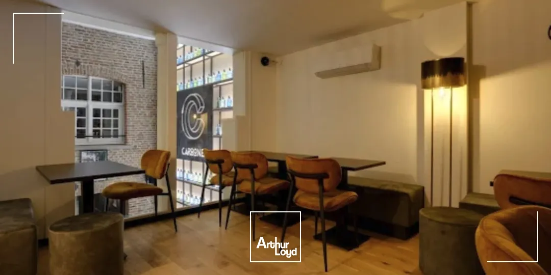 Local commercial 170 m² à louer ou à vendre - Emplacement premium face Gare Lille Flandres