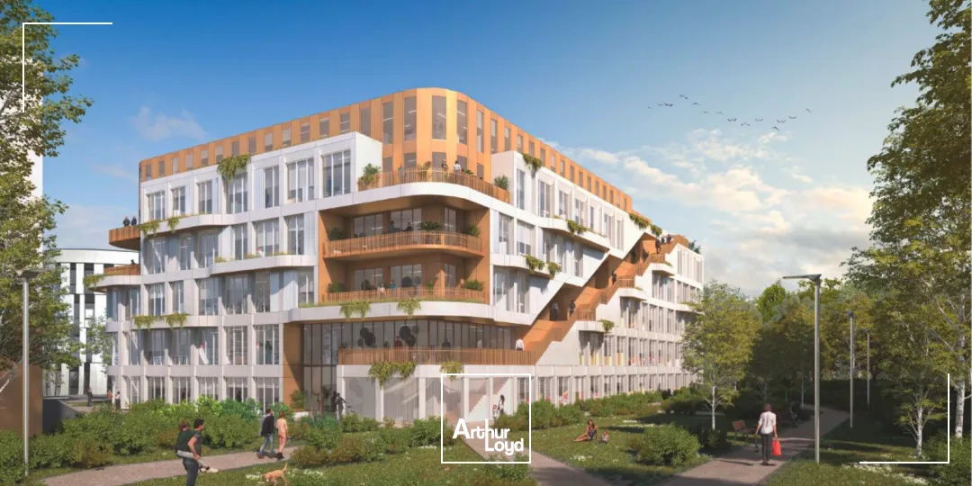 KONEK - Bureaux Neufs à Louer avec Parkings et Services au Coeur du Parc Les Prés Business Pôle à Villeneuve d'Ascq