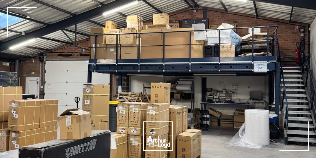 A VENDRE à MONS EN BAROEUL entrepot et bureau 