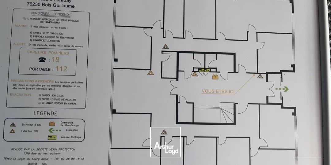 Bureaux - Vente - BOIS GUILLAUME - 76230 - 850-850 - 7611284