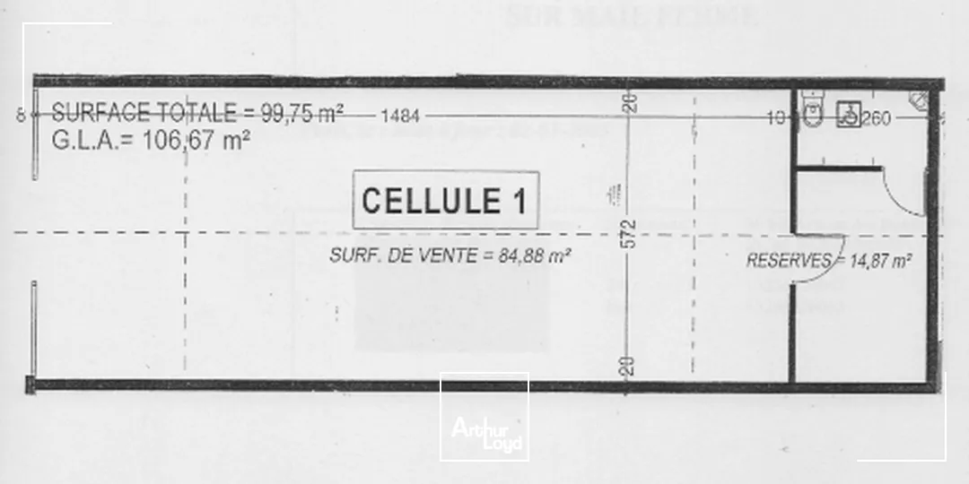 Locaux commerciaux - Location - VENDIN LE VIEIL - 62880 - 107-107 - 7611421