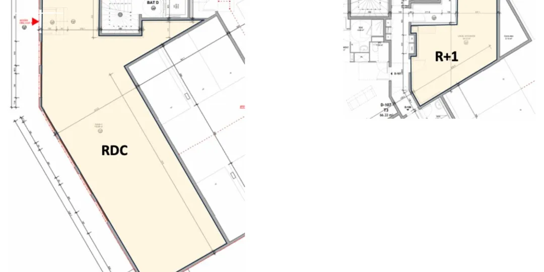 Locaux commerciaux - Location - SAINT ANDRE LEZ LILLE - 59350 - 145.96-529.64 - 7611428