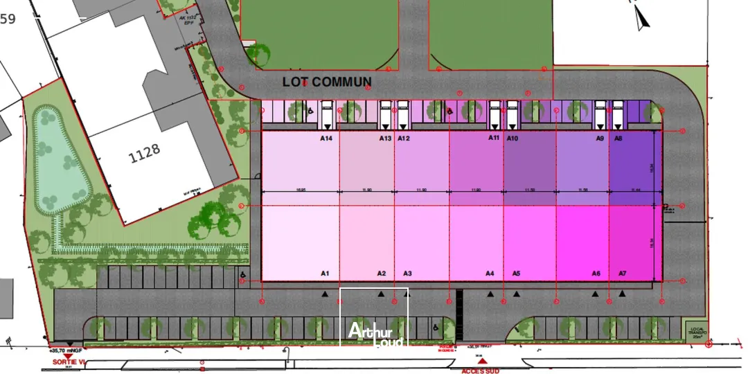 Locaux commerciaux - Vente - NOYELLES GODAULT - 62950 - 254-1932 - 7611500