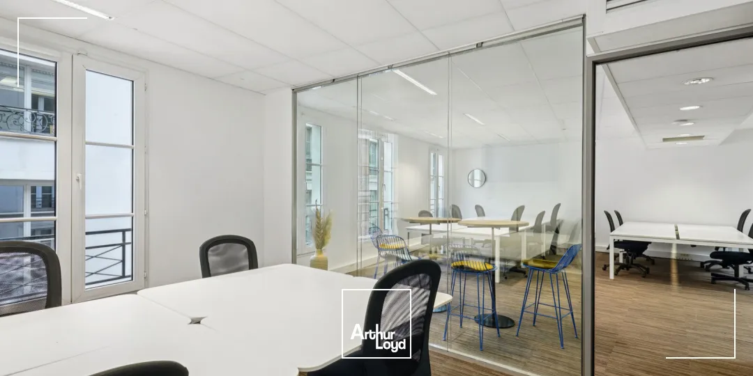 Bureaux opérés multi-niveaux Paris 2 - Surfaces flexibles, connectées et immédiatement opérationnelles