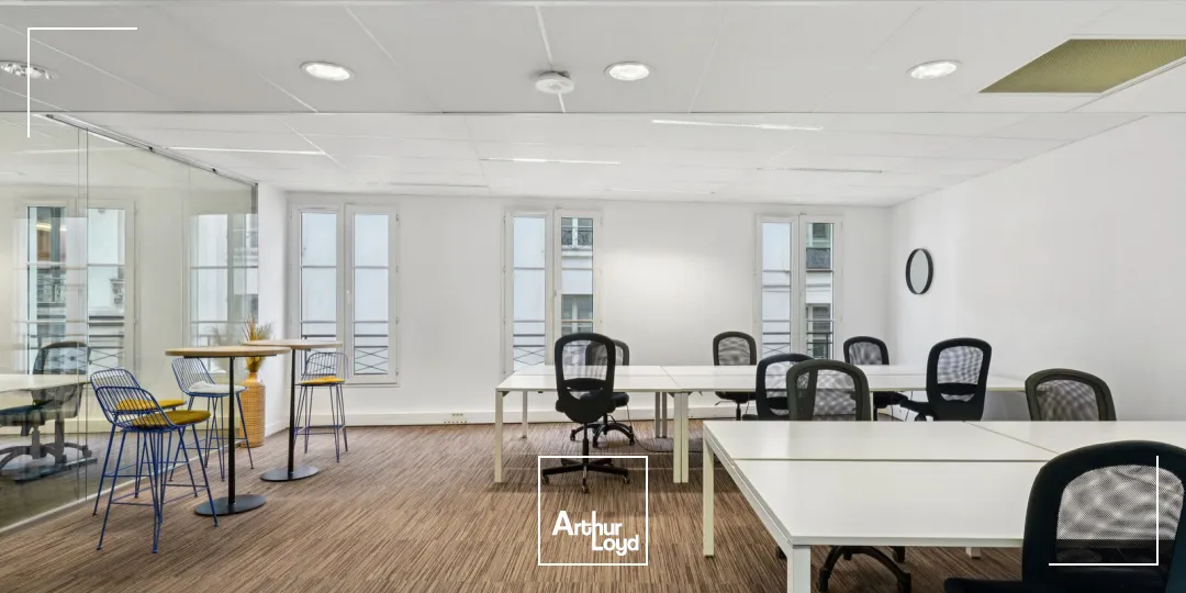 Bureaux opérés multi-niveaux Paris 2 - Surfaces flexibles, connectées et immédiatement opérationnelles