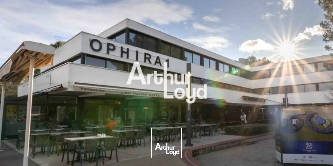 Bureaux PREMIUM climatisés et cloisonnés de 181 m² à louer Sophia Antipolis