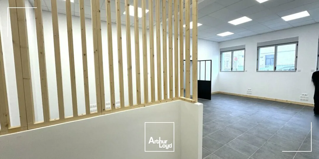 TOURS GRAMMONT BUREAUX A LOUER 100 M² NEUFS RDC