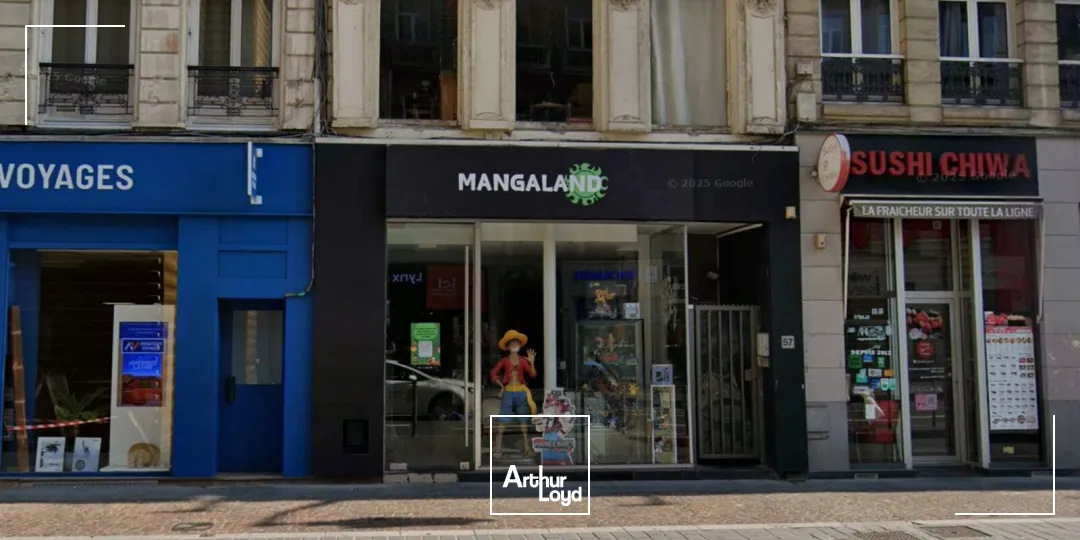 Local à louer de env 120 m2 secteur Gare Lille Flandres. 