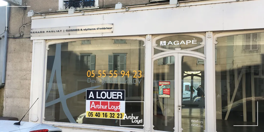 Locaux commerciaux - Location - LIMOGES - 87000 - 100-100 - 7617421