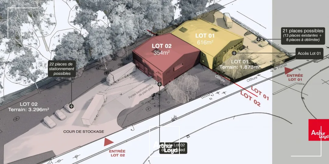 Locaux d'activité & Entrepôts - Vente - LESQUIN - 59810 - 354-970 - 7619740