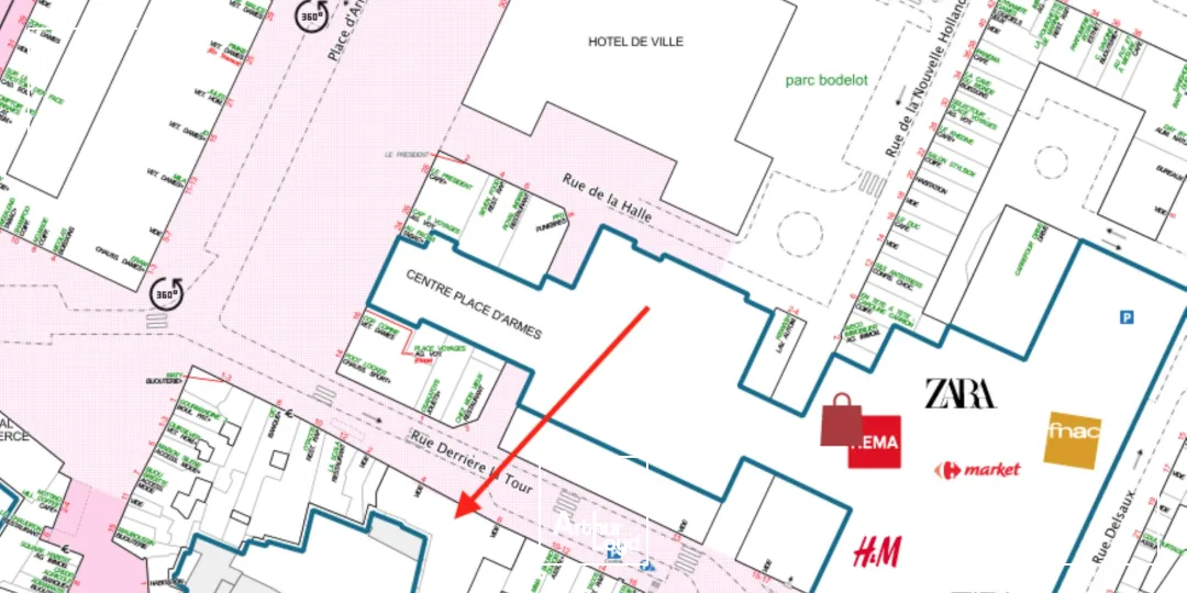 Locaux commerciaux - Location - VALENCIENNES - 59300 - 130-130 - 7624604