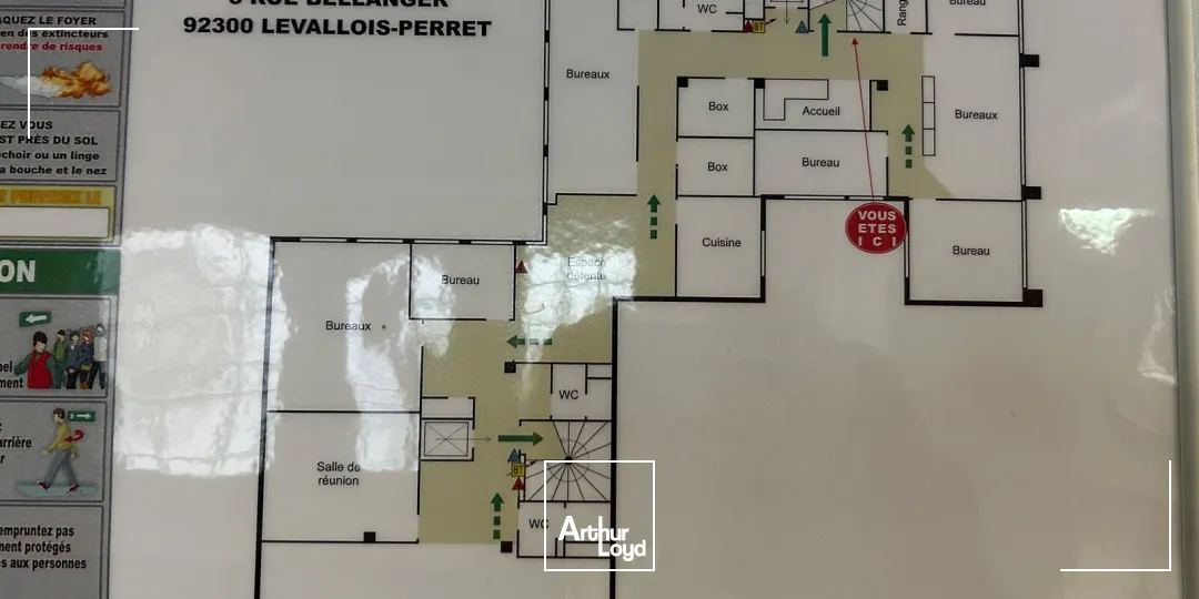 Bureaux - Location - LEVALLOIS PERRET - 92300 - 181-764 - 7626728