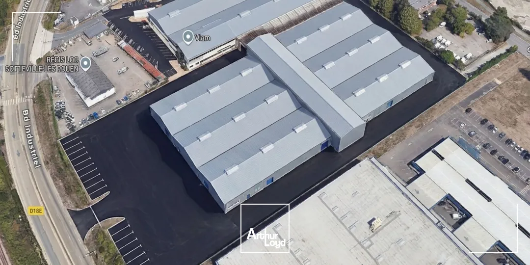 Locaux d'activité & Entrepôts - Location - SOTTEVILLE LES ROUEN - 76300 - 10400-10400 - 7637428