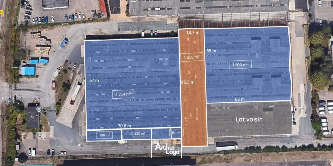 Locaux d'activité & Entrepôts - Location - SOTTEVILLE LES ROUEN - 76300 - 10400-10400 - 7637437